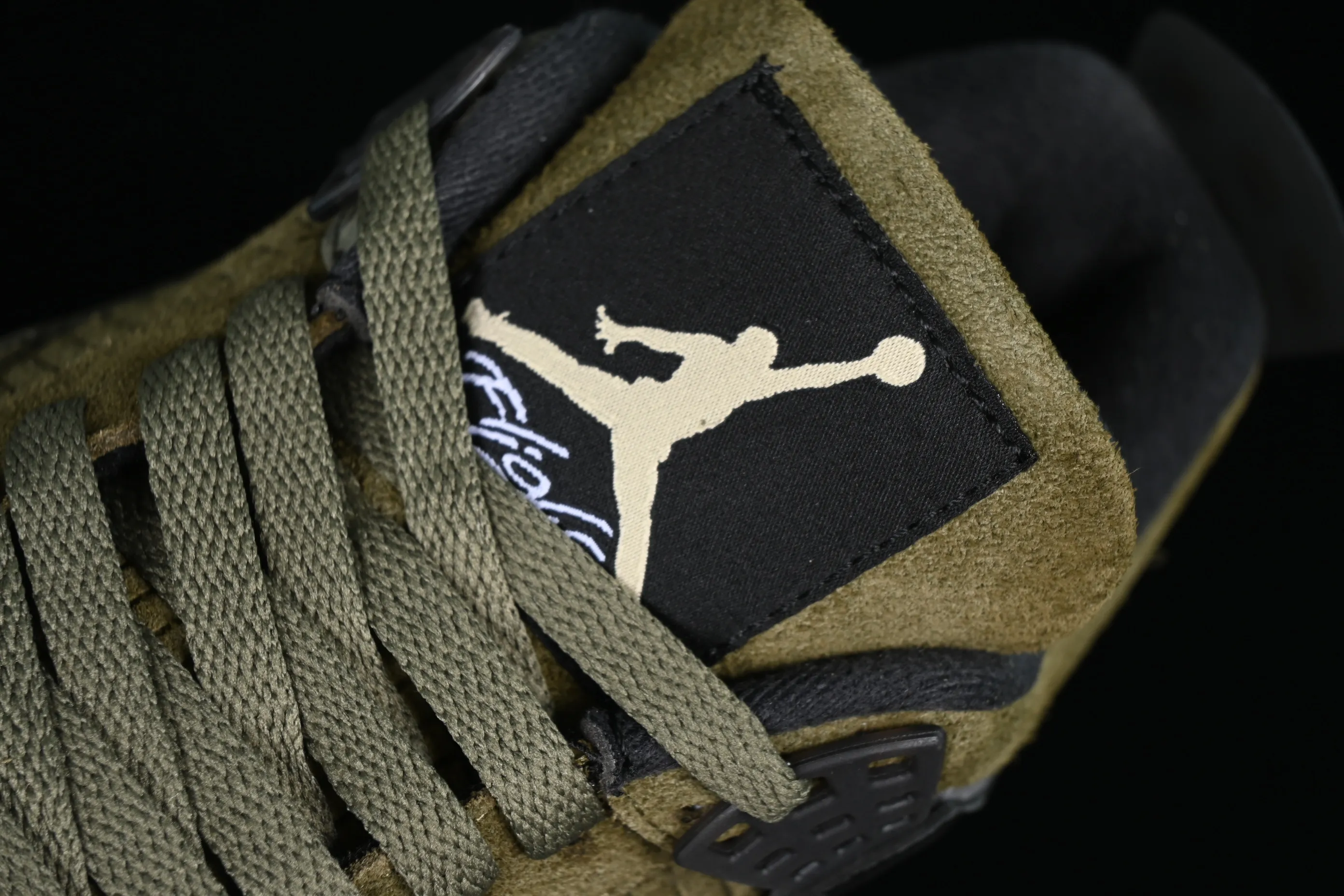All categories Air Jordan Jordan series basketball shoes Air Jordan 4 Air Jordan 4 SE Craft "Medium Olive" AJ4 Joe 4 olive green FB9927-200